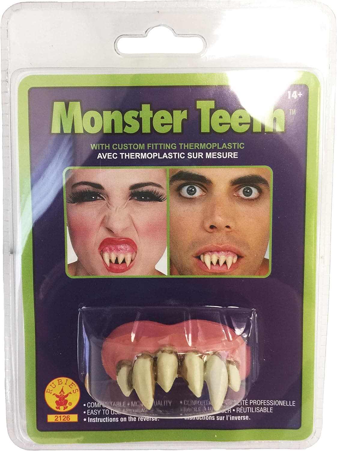 Rubie's Costume Co Ghoul Horror Teeth & Putty Costume