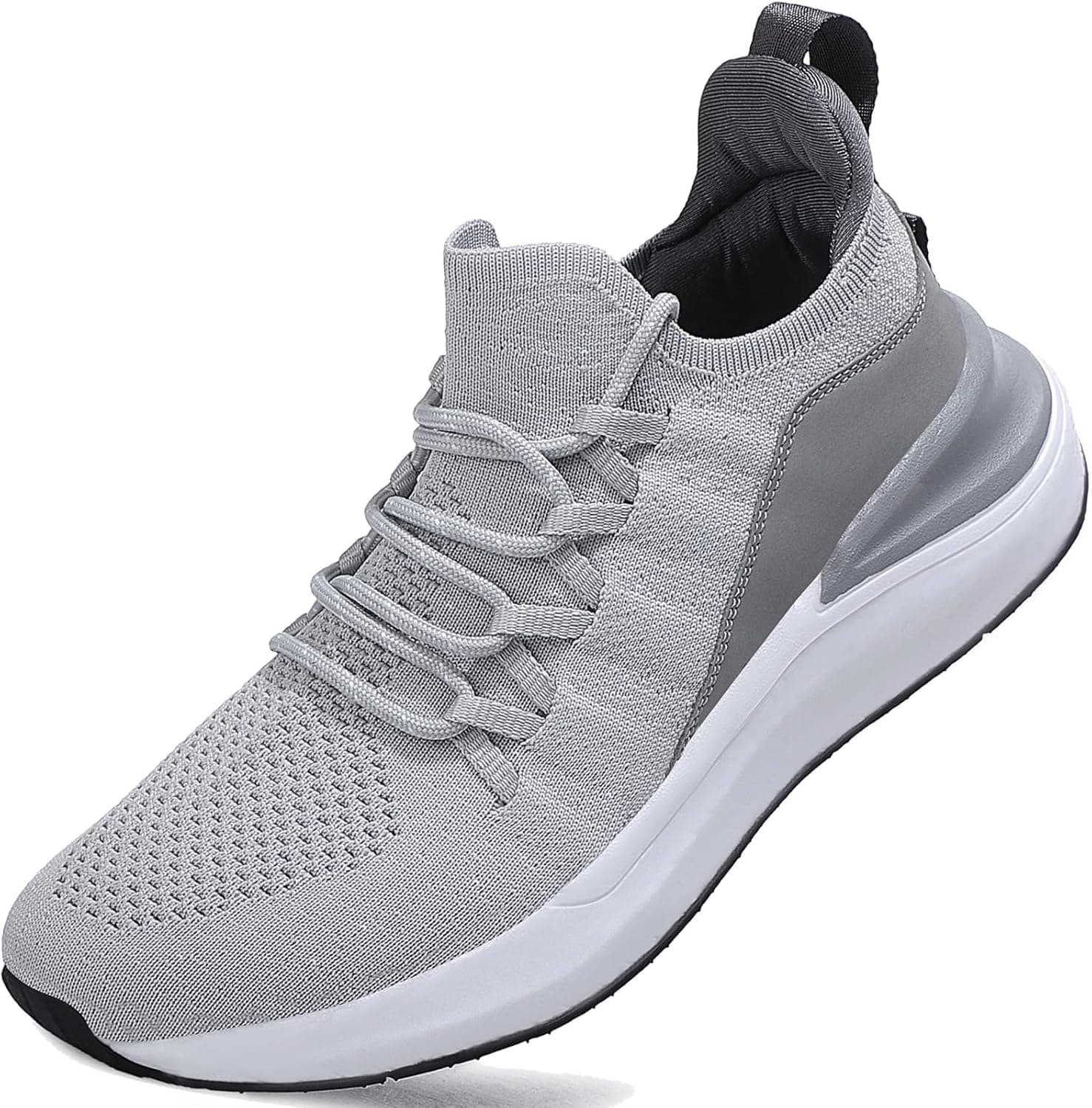 Komeriiy Men's Walking Shoes Breathable Lightweight Slip-On Casual Fashion Tennis Sneakers
