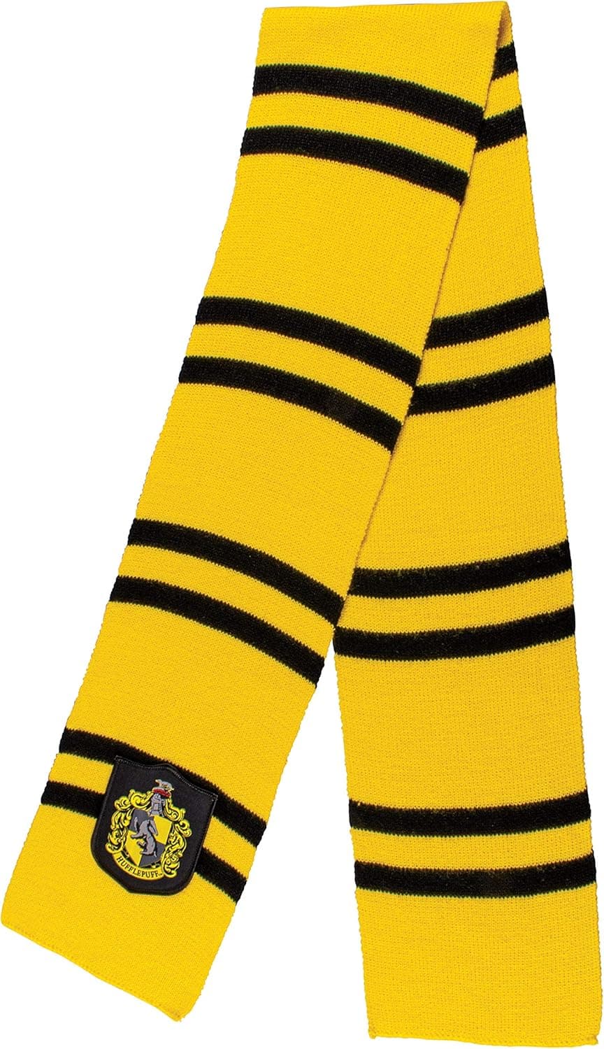 Harry Potter Scarf, Wizarding World Hogwarts House Themed Scarves, Movie Quality Character Dress Up Costume Accessory