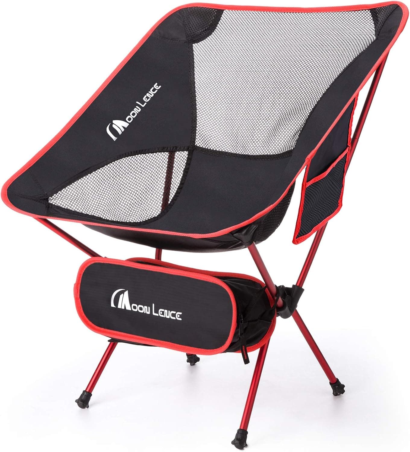 MOON LENCE Outdoor Ultralight Portable Folding Chairs with Carry Bag Heavy Duty 242lbs Capacity Camping Folding Chairs Beach Chairs