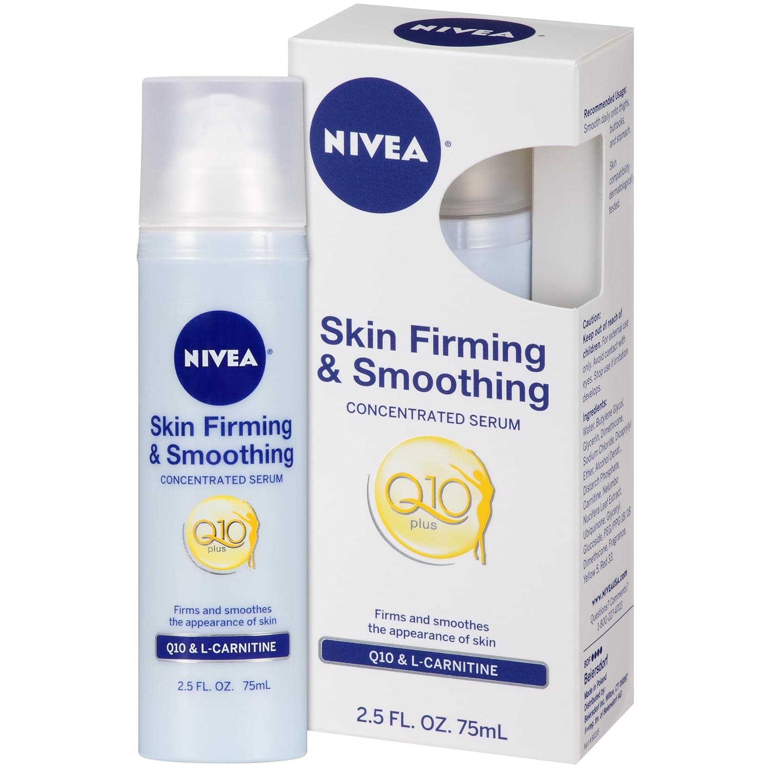 NIVEA Skin Firming & Smoothing Concentrated Serum 2.50 oz