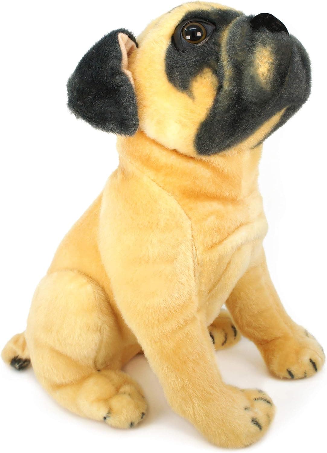 VIAHART Pippen The Pug - 13 Inch Large Dog Stuffed Animal Plush Dog - by Tiger Tale Toys