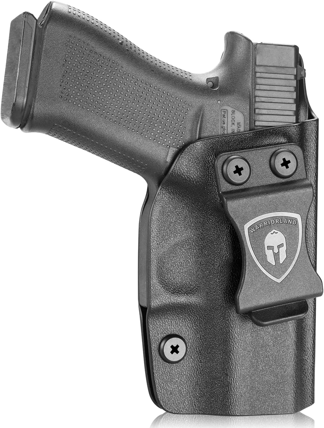 Glock 43 Holster, IWB KYDEX Holster Fit: Glock 43 / Glock 43X - Not Fit G43X MOS, Inside Waistband Concealed Appendix Carry Holster for G43 / G43X, Adj. Cant & Retention, Right/Left Hand Option