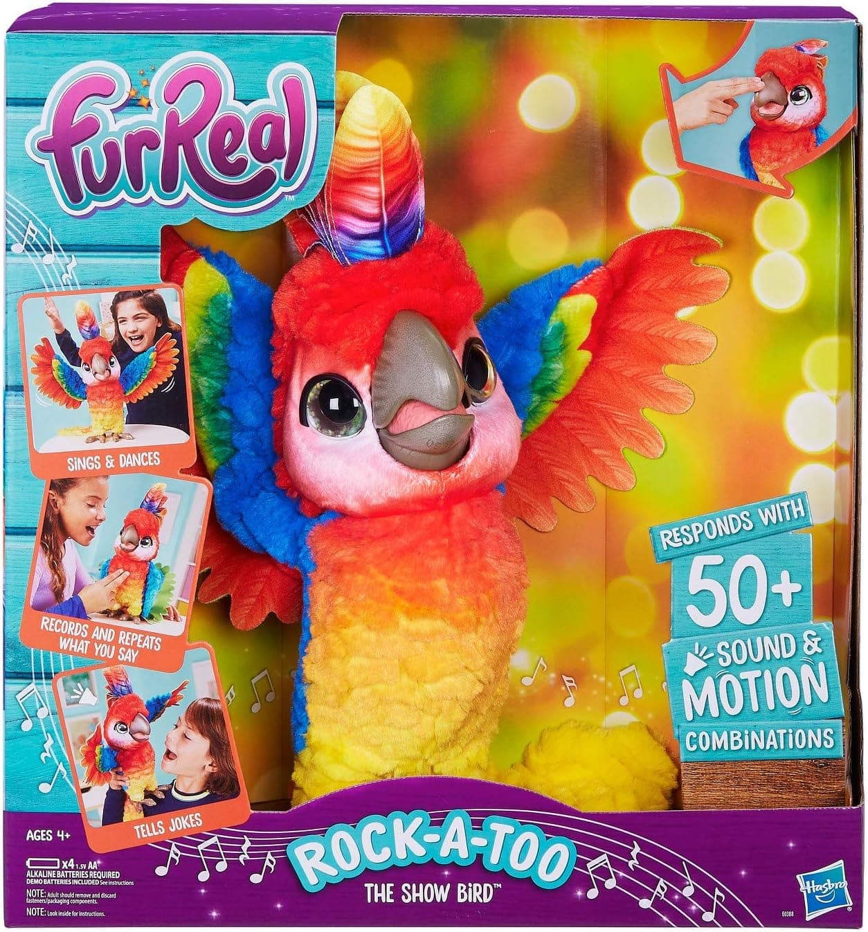 FurReal Exclusive Limited Edition Rock-A-Too Rock A Too The Show Bird!