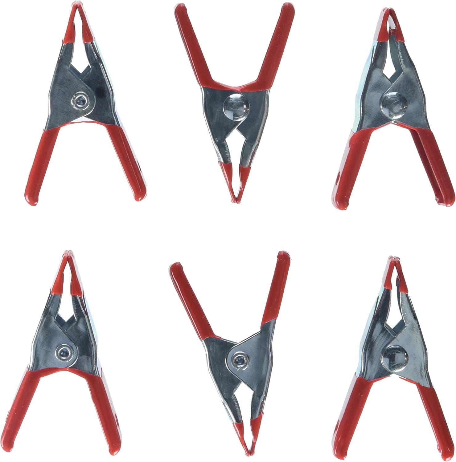 MegaDeal 2" Spring Metal Clamp Wholesale Spring Metal Clamps (20 Pack), 2"
