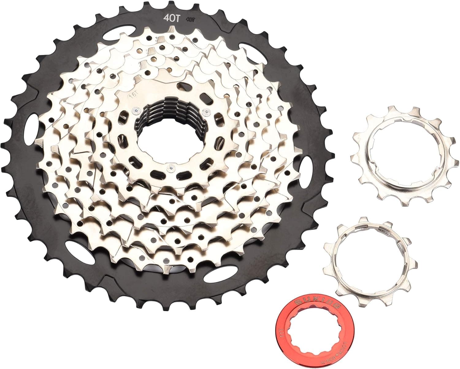 BESNIN Bike Cassette 8 Speed 11_40T/11_42T MTB Cassette Bike Replacement Accessory