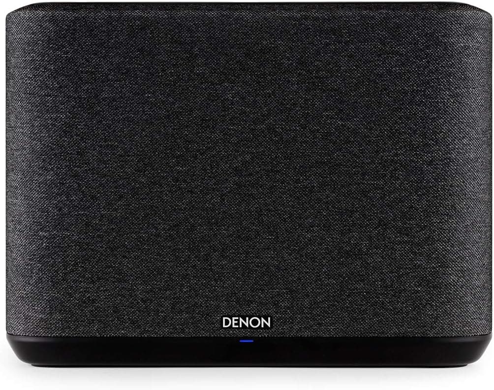 Denon Home 250 Wireless Speaker, HEOS and Alexa Built-in, AirPlay 2, and Bluetooth, Compact Design, Black