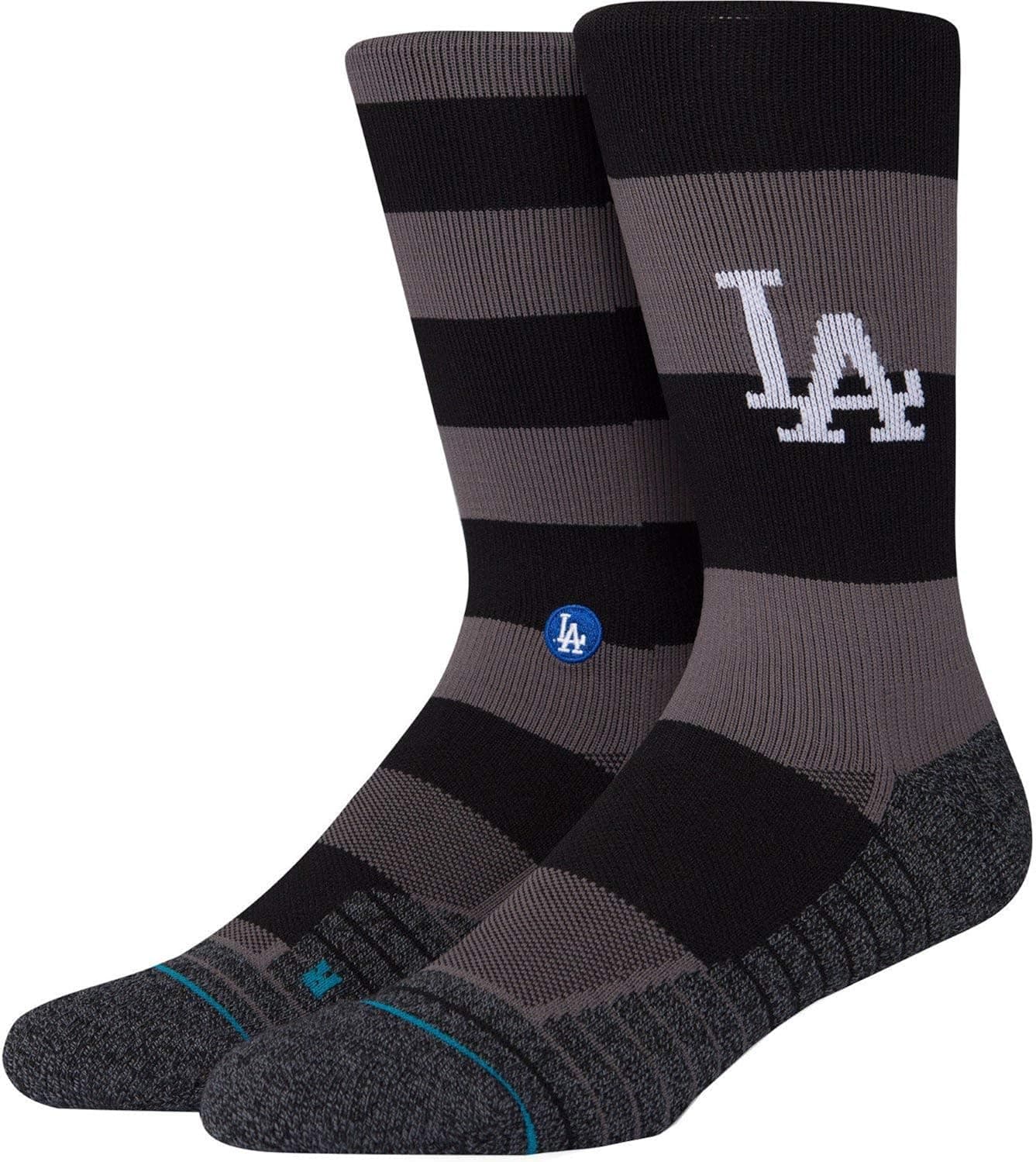 Stance Men's Dodgers Nightshade Socks Black M