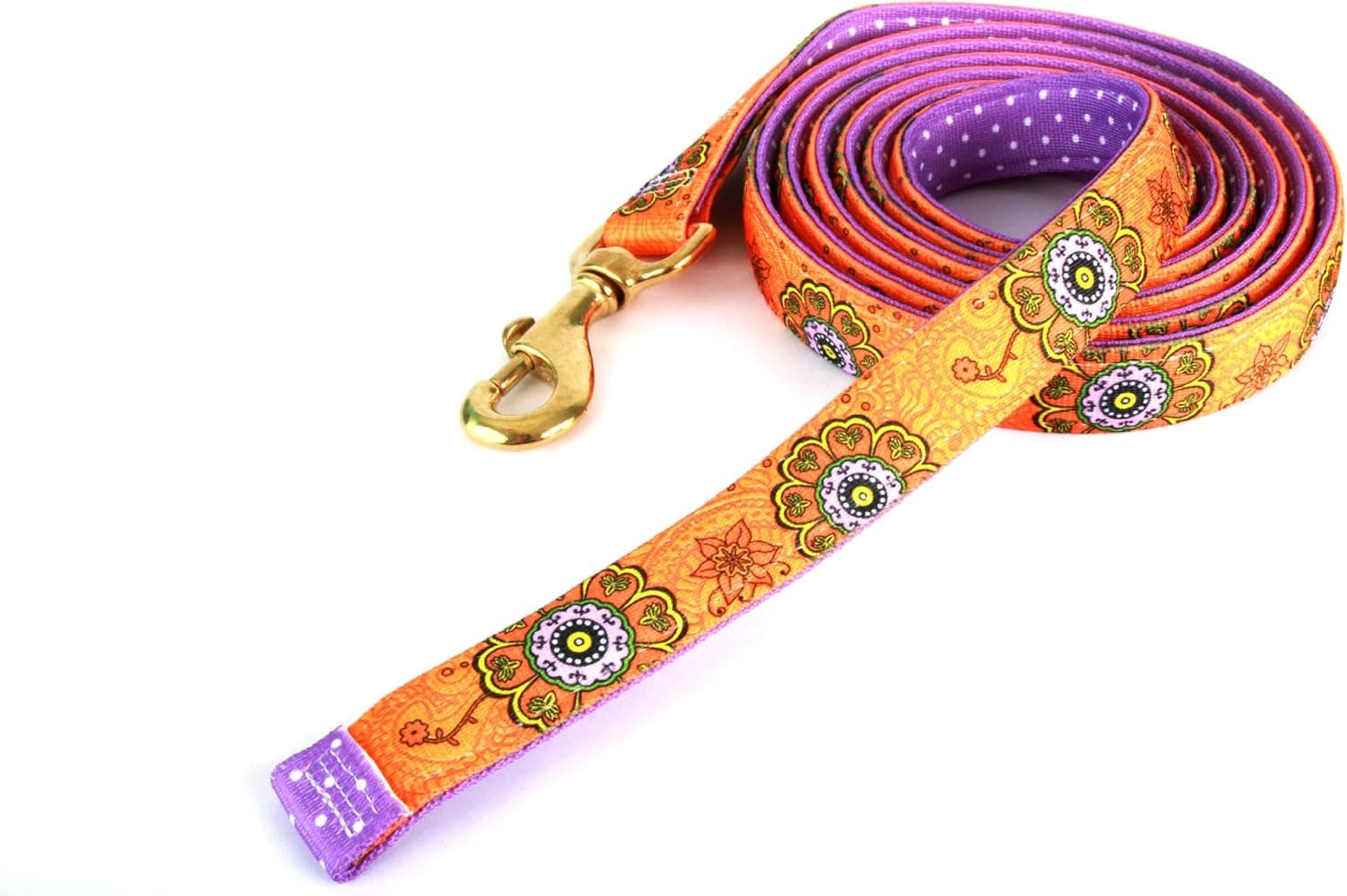 Red Haute Horse FF1205 LD High Fashion Horse Lead, Folk Flowers