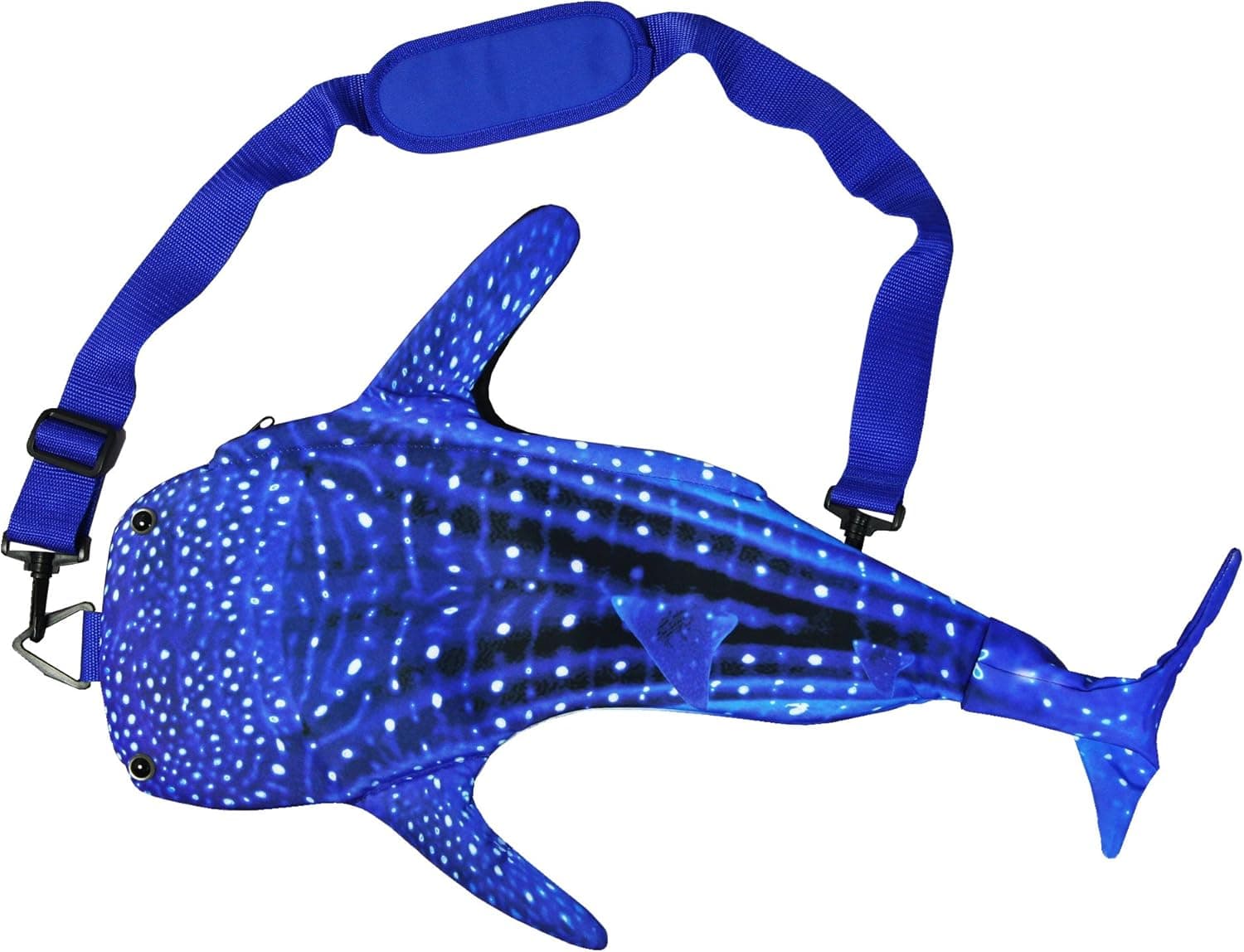 Pealra Whale Shark Bag, Blue/White, One Size