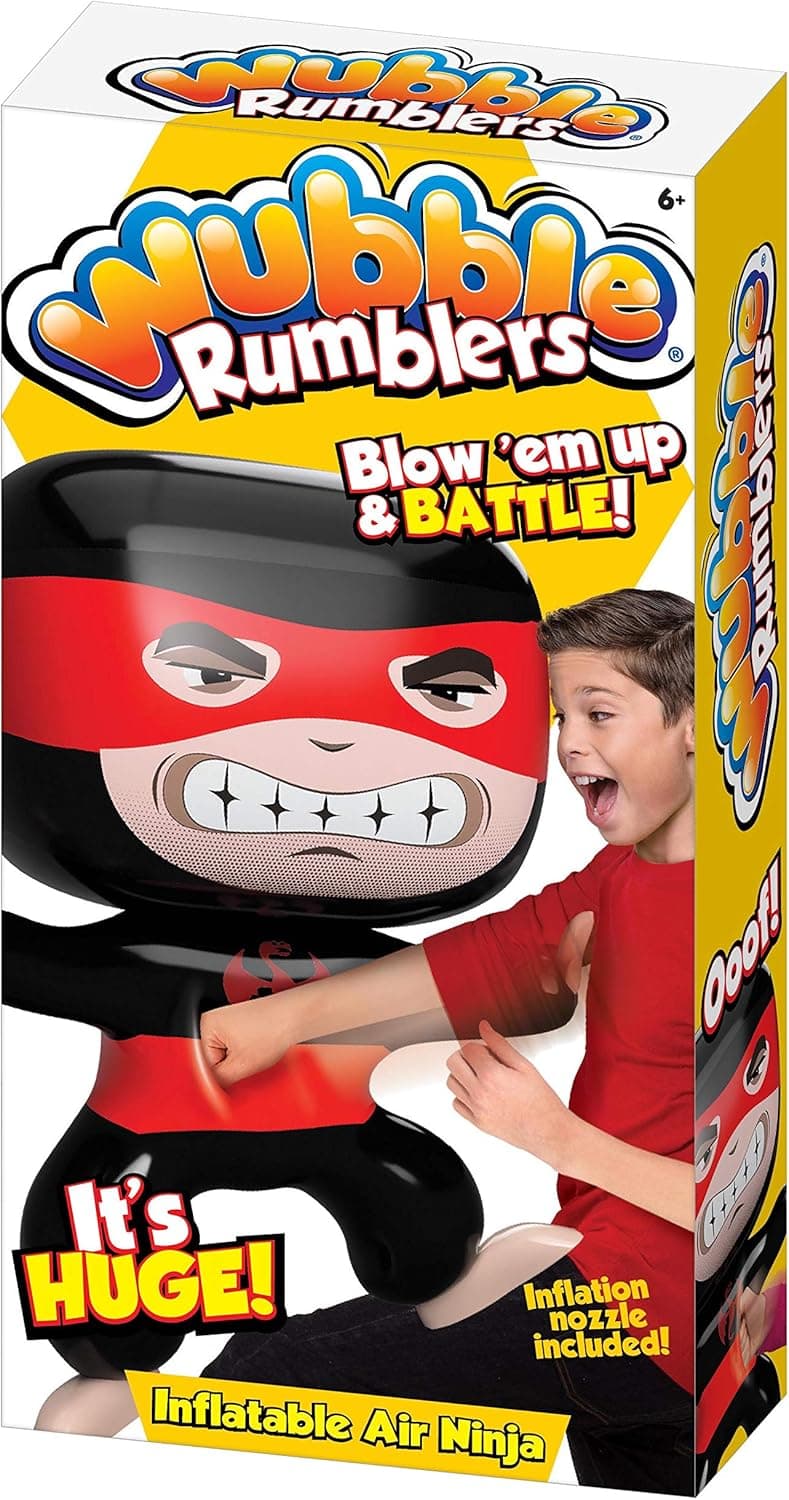 Wubble Rumblers - Ninja,Red,5.5 x 13.5 x 25.5 Centimeters