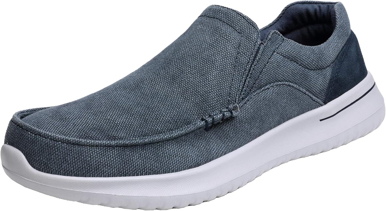Bruno Marc Men's Slip-On Canvas Sneaker Loafer Lightweight Walking Shoes