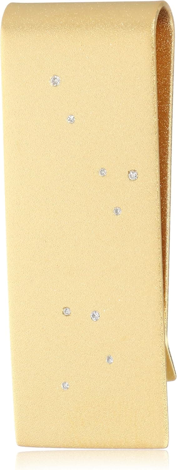 Ella Poe "Constellations" 14k Vermeil Aries Diamond Men's Money Clip
