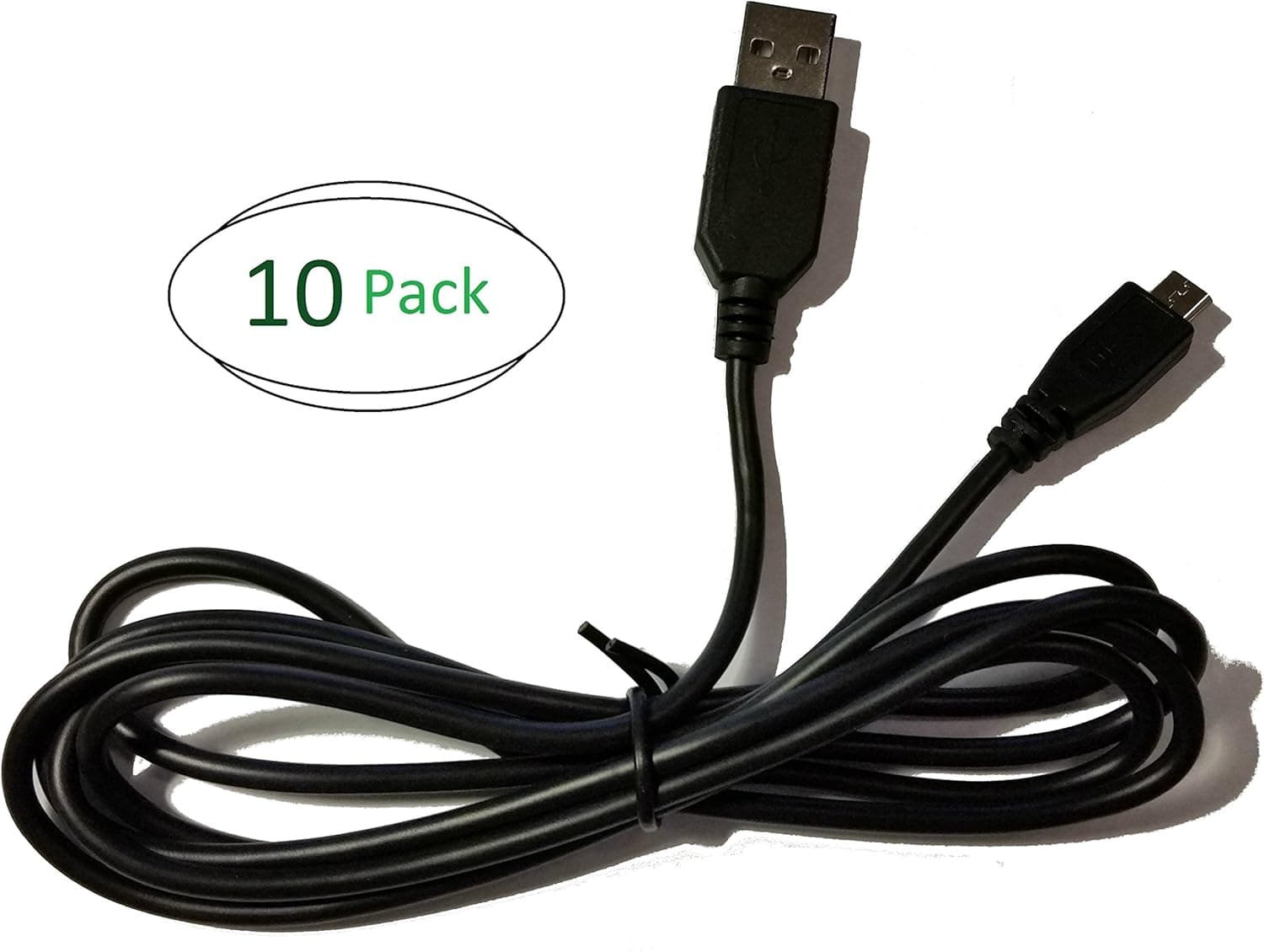 Monster (10 Pack), 5 ft Hi-Speed USB 2.0 Type A to Micro B USB Cable