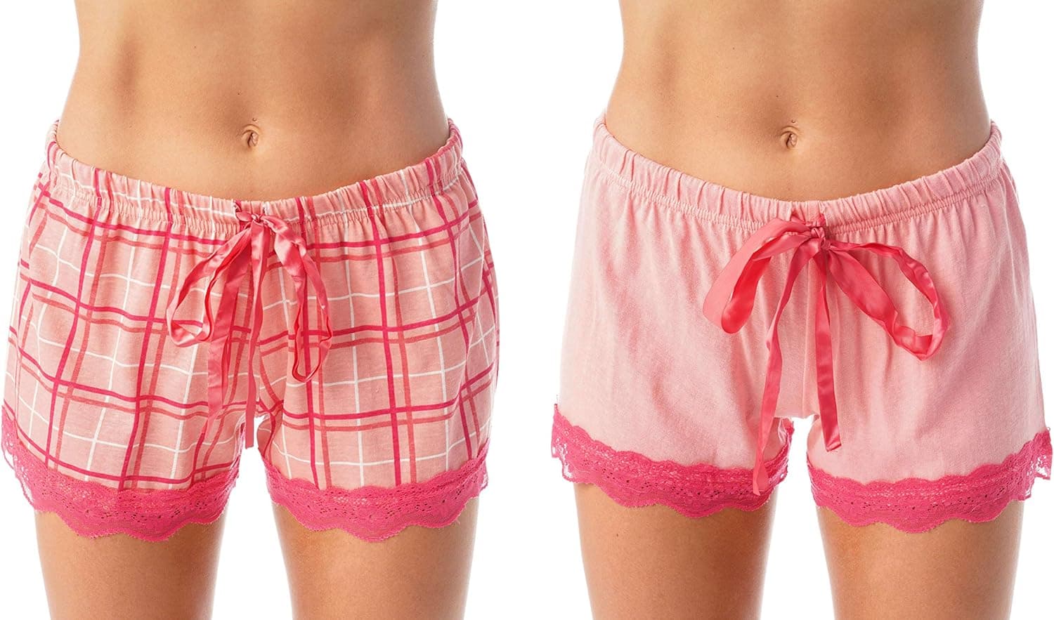 Just Love Womans Pajamas Shorts - PJs - Sleepwear (Pack of 2)