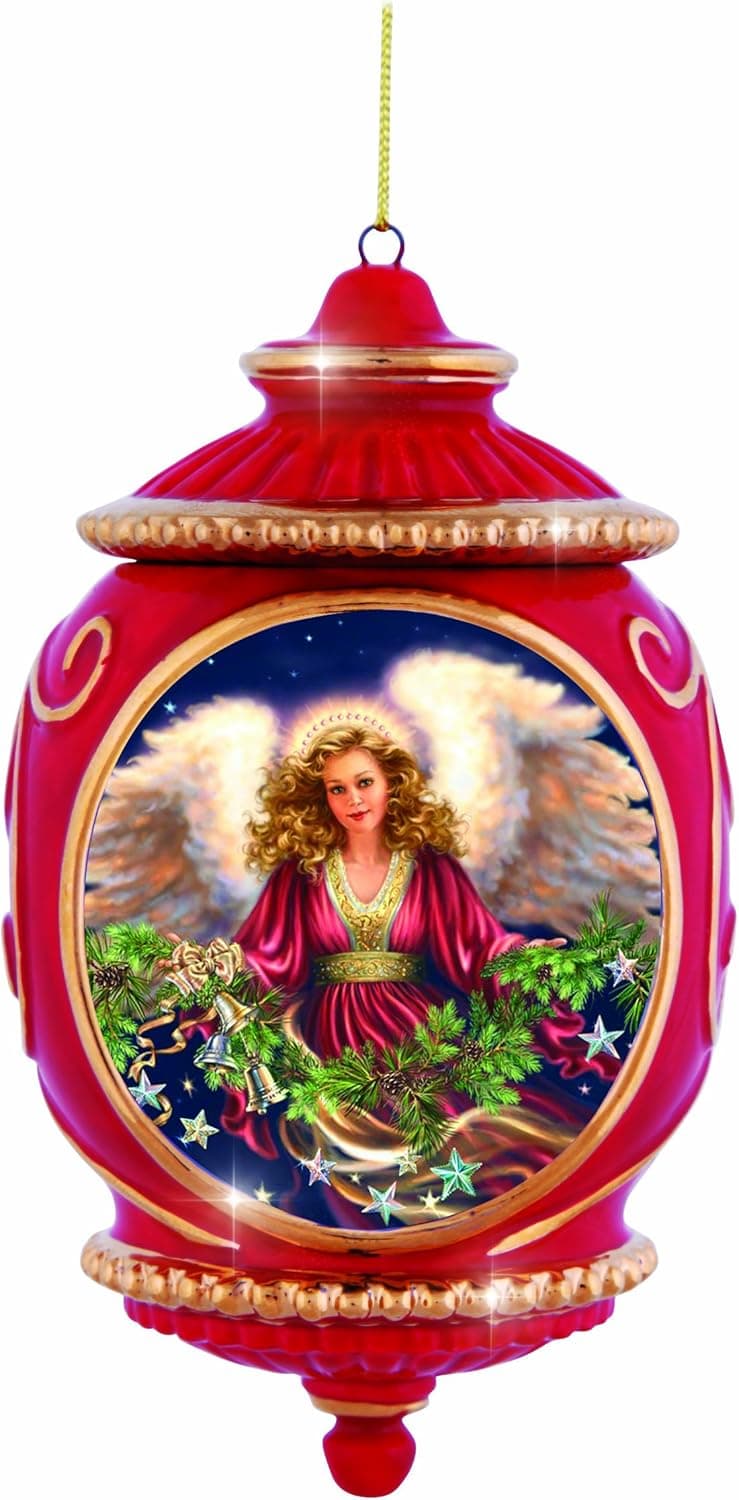 Precious Moments Angel with Garland Ornament