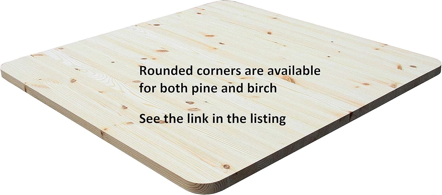 Allwood 1.06" x 24" x 84" Pine Table/Counter/Island Top