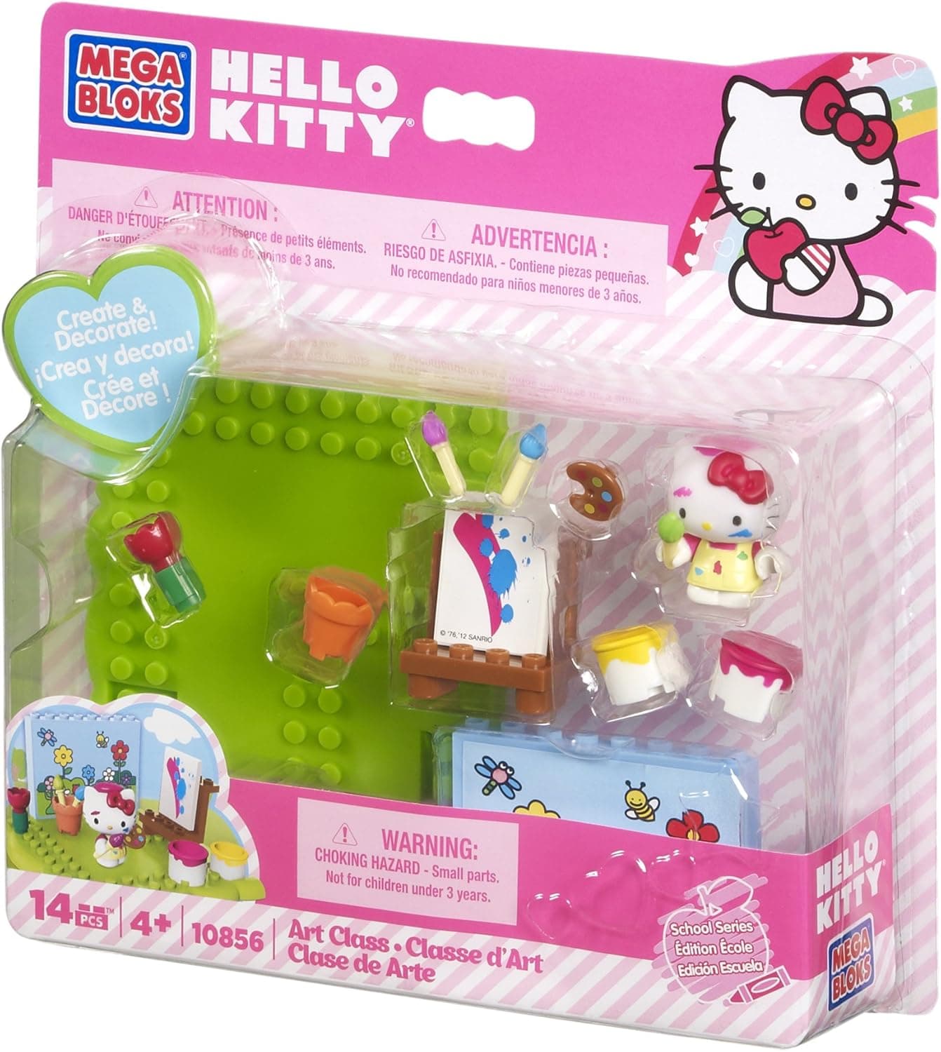 Mega Bloks Hello Kitty Art Class
