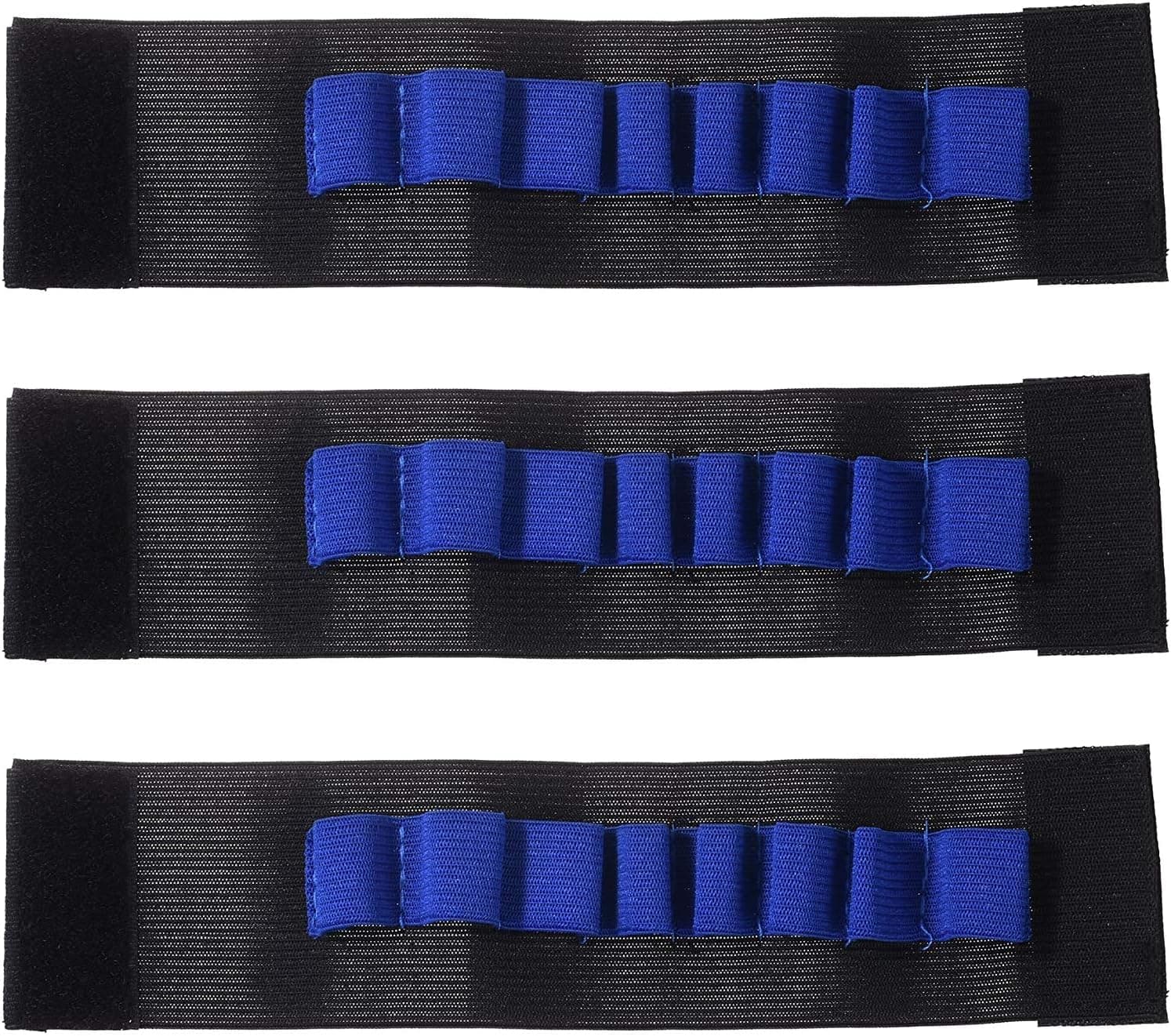 BLUECELL 3 Pieces Toy Gun Accessories EVA Soft Bullets Gun Wrist Belt Band Strap Bandolier for Nerf N-Strike Elite Series Blasters