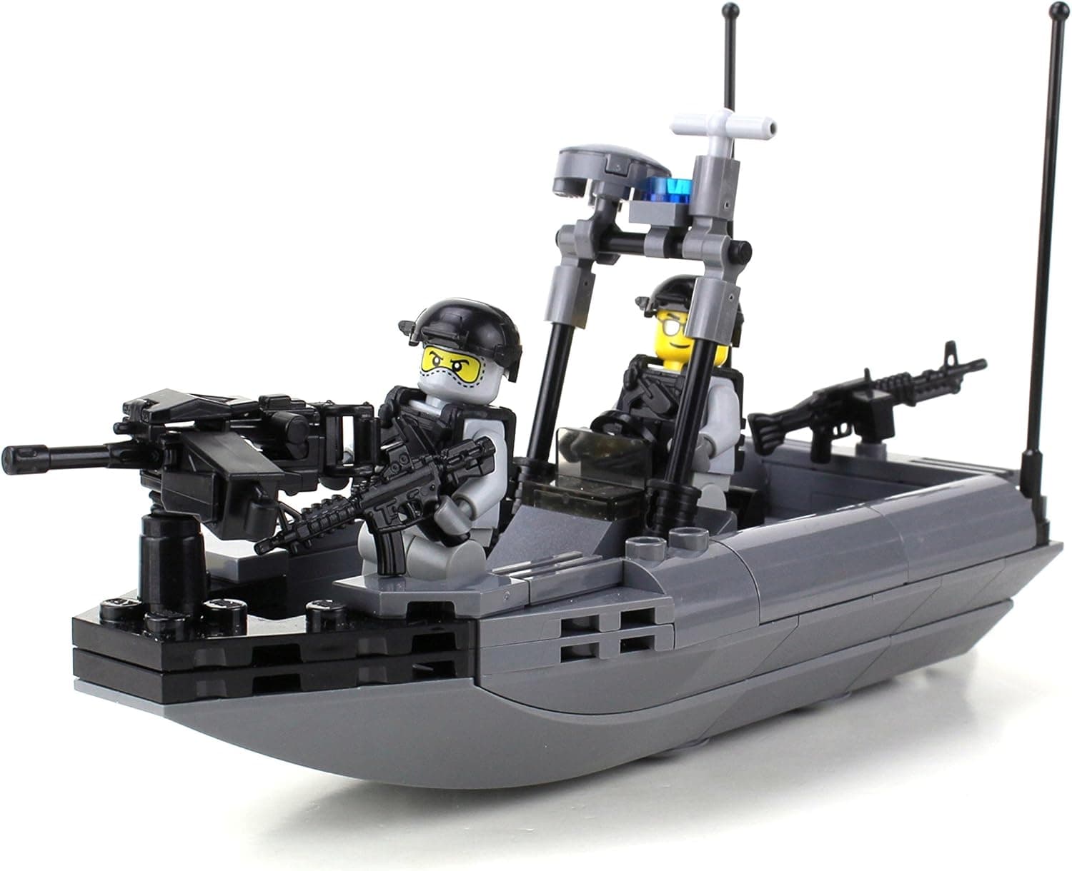 Battle Brick Navy RHIB Attack Boat Custom Set
