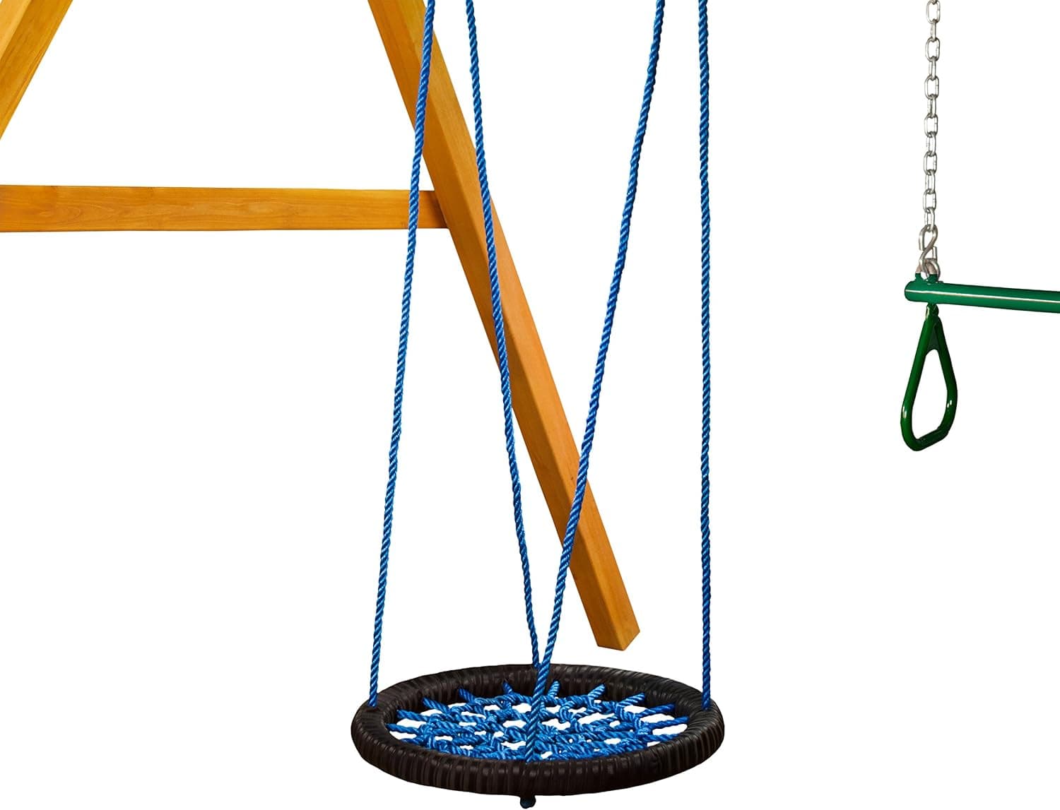 Gorilla Playsets 04-0028-BK/B Large Orbit Swing - 26 in. Diameter, Nylon, Blue