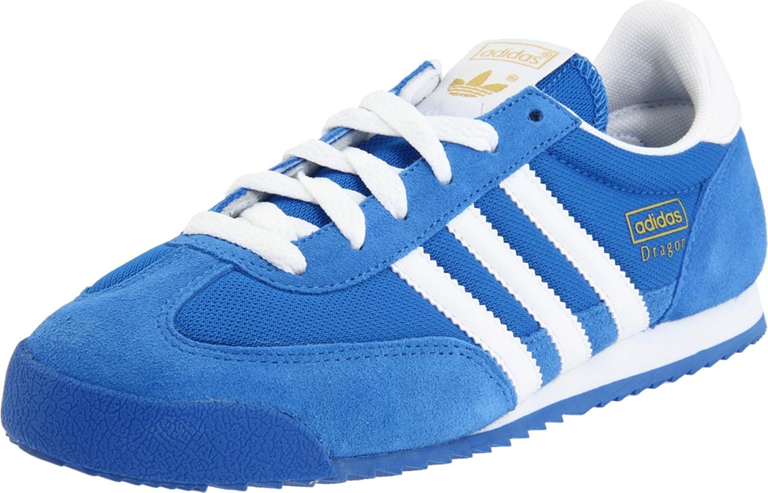 adidas Originals Men's Dragon-W Retro Sneaker,Bluebird/White/Metallic