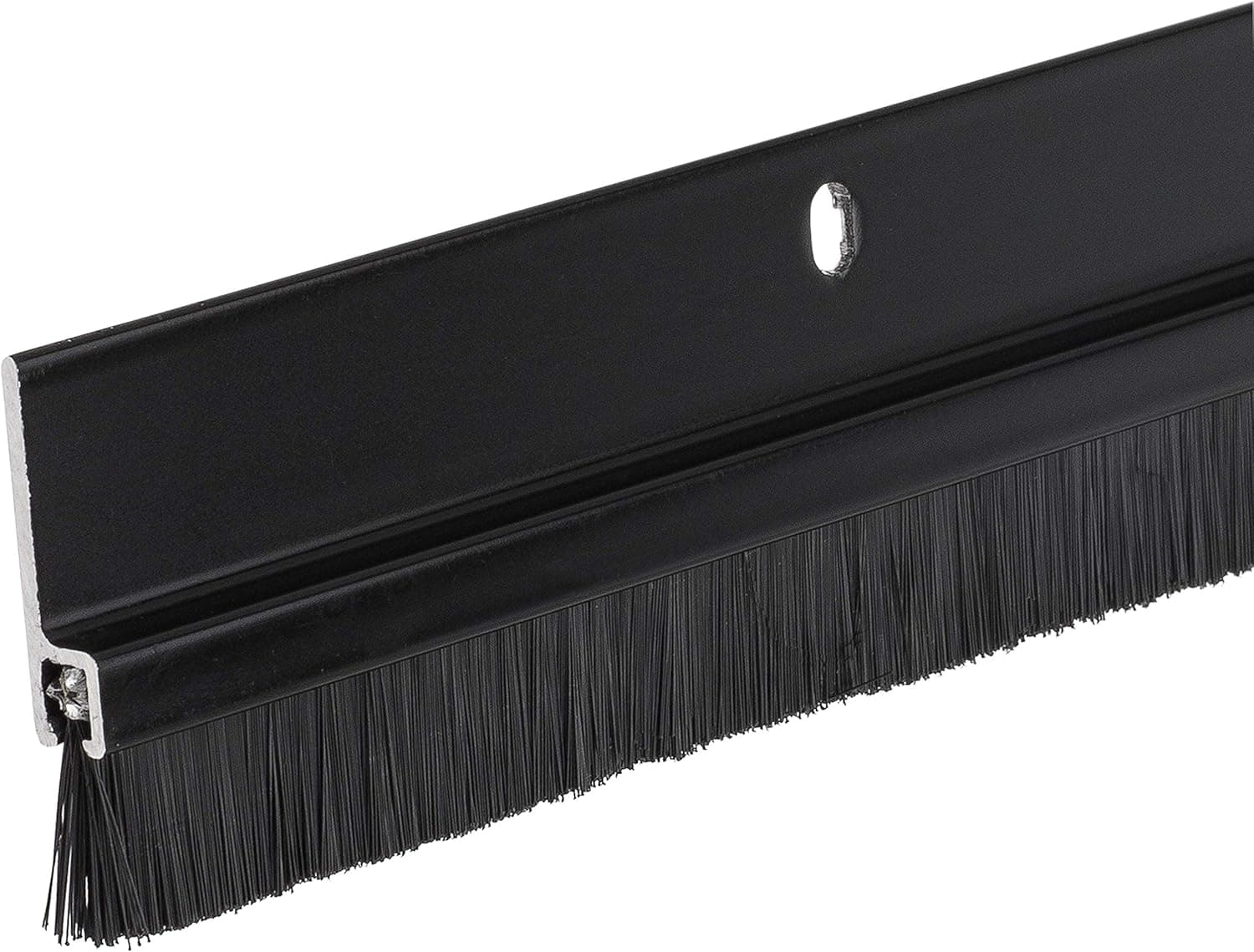 Randall Manufacturing Co., Inc 48In Black Door Sweep with Brush for gaps up to 1In Made in USA