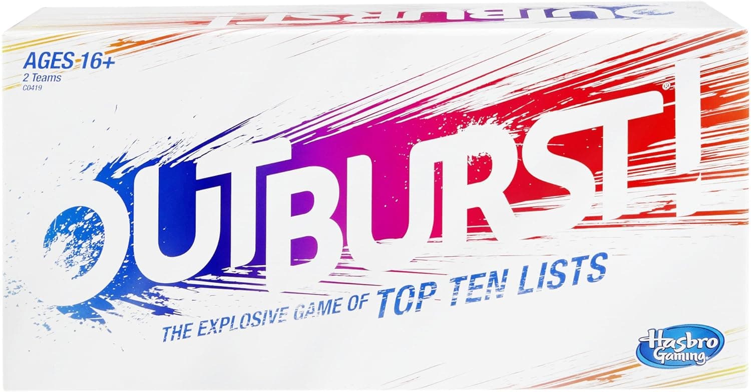 Hasbro Gaming Outburst Game for 216 months to 1188 months