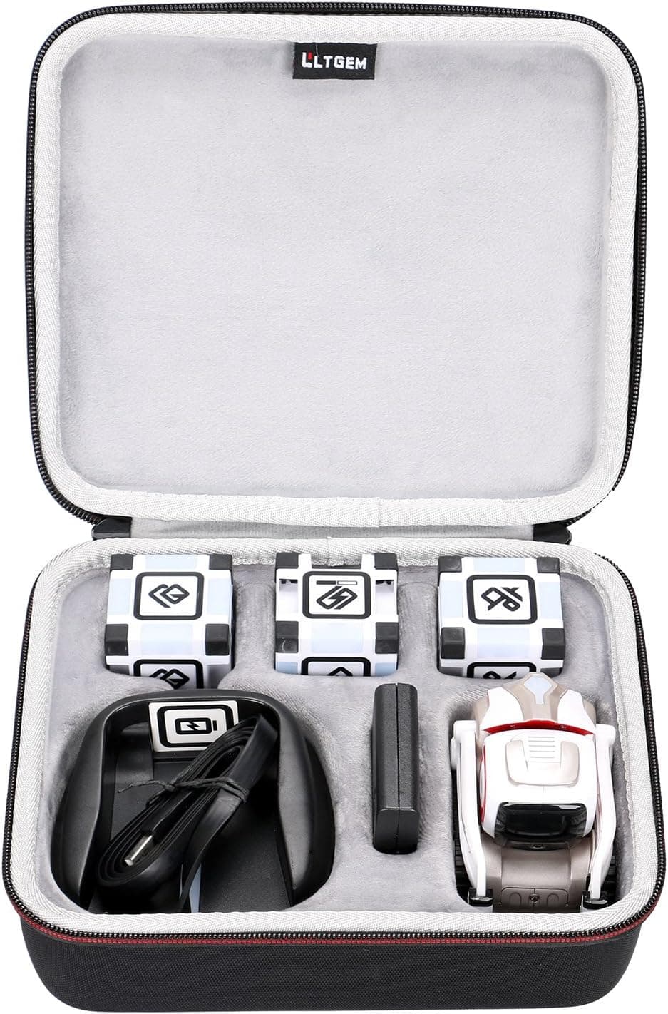 LTGEM Hard Case for Anki Cozmo 000-00048 or Cozmo Collector's Edition Robot-Black