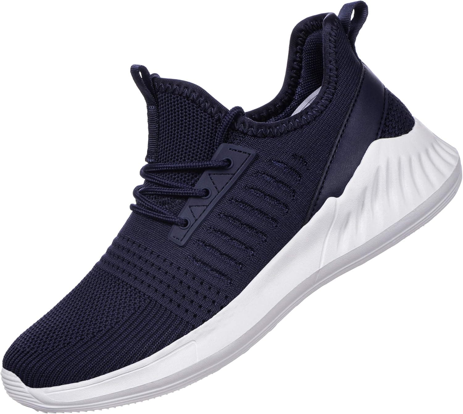 SDolphin Womens Sneakers - Ultra Lightweight Breathable Knit Athletic Shoes for Workout Navy Blue 11