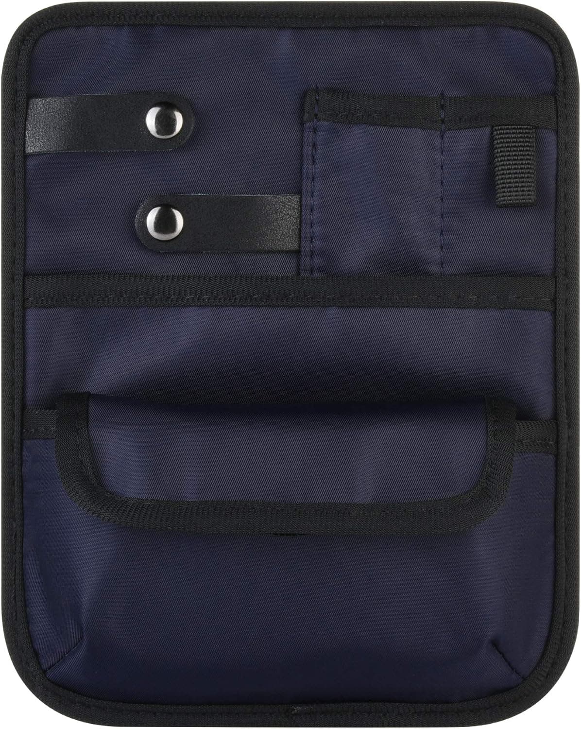 Beautyflier Nylon 4 Pockets Nurse Organizer Bag Pouch for Accessories Tool Case Medical Care Kit (CASE ONLY) (Dark Blue (6 Pocket))