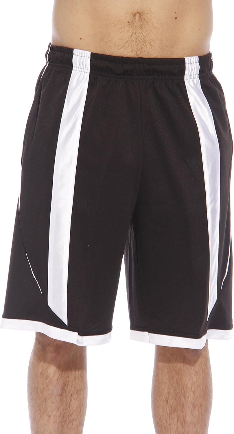 At The Buzzer Athletic Basketball Shorts for Men