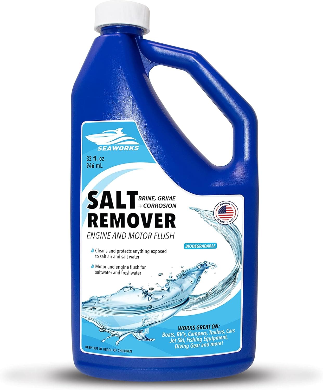 Seaworks Boat Salt Remover Engine and Motor Flush