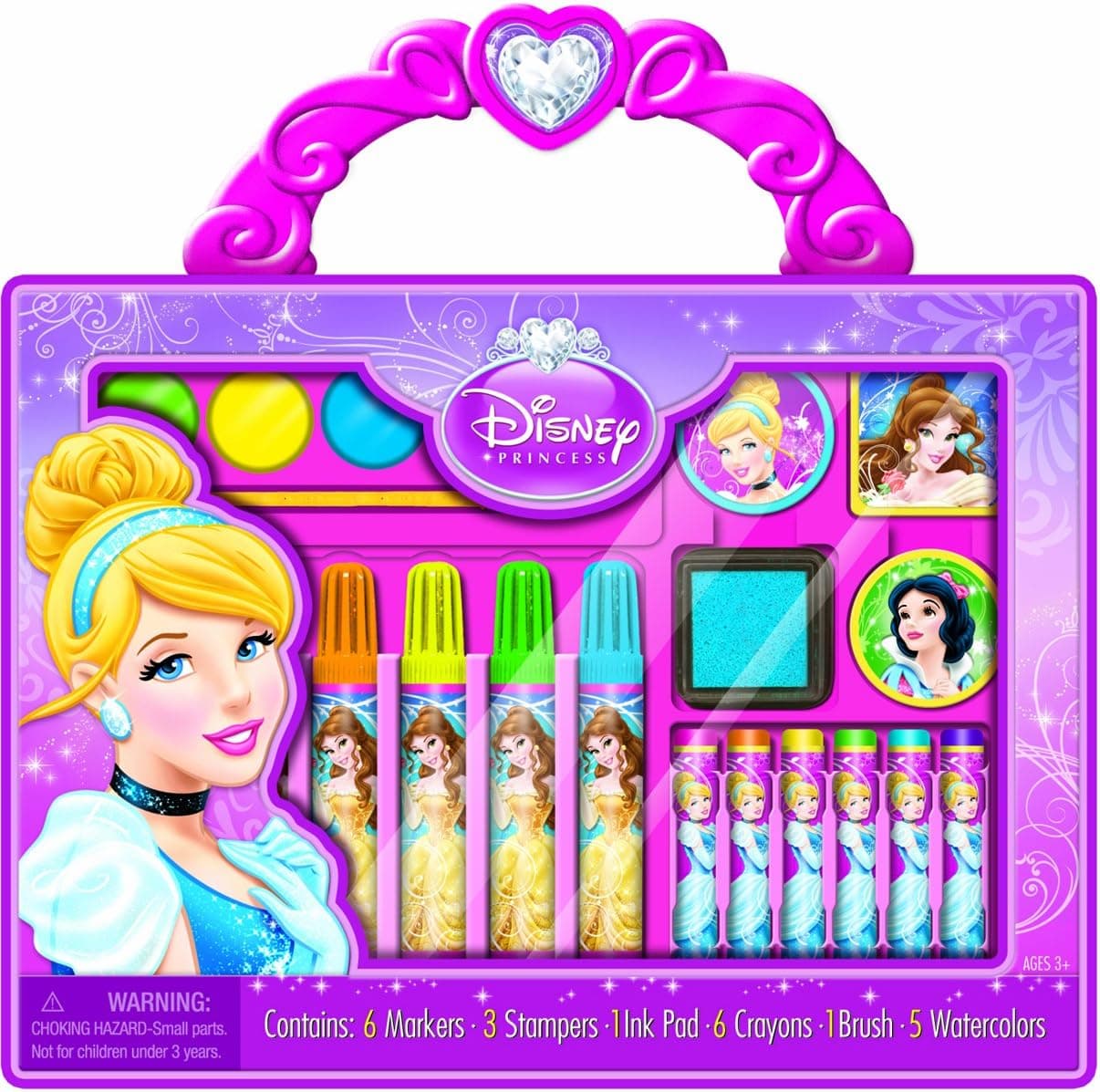 Bendon Disney Princess Take-Along Art Case Activity Set