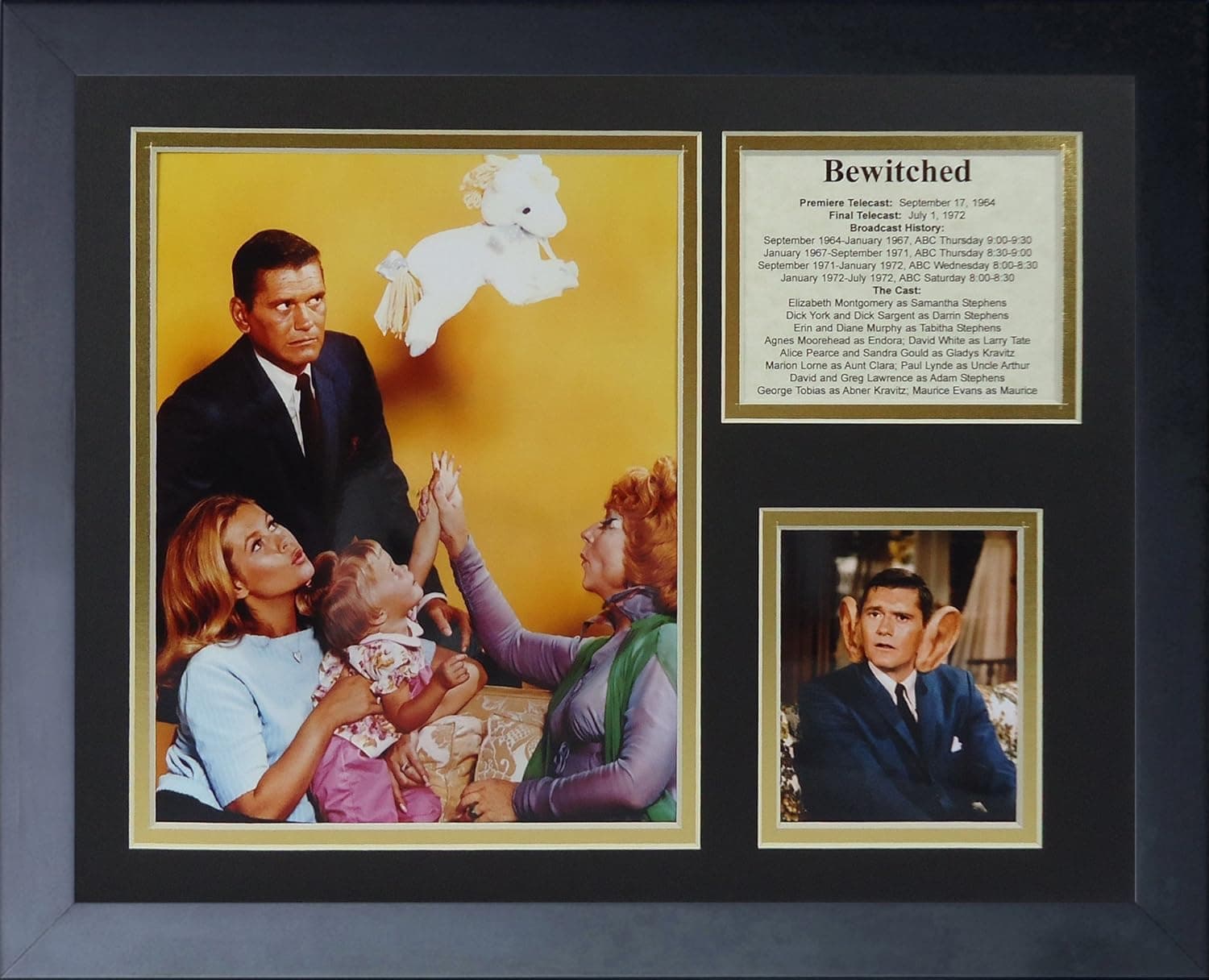 Legends Never Die "Bewitched Framed Photo Collage, 11 x 14-Inch, (16053U)