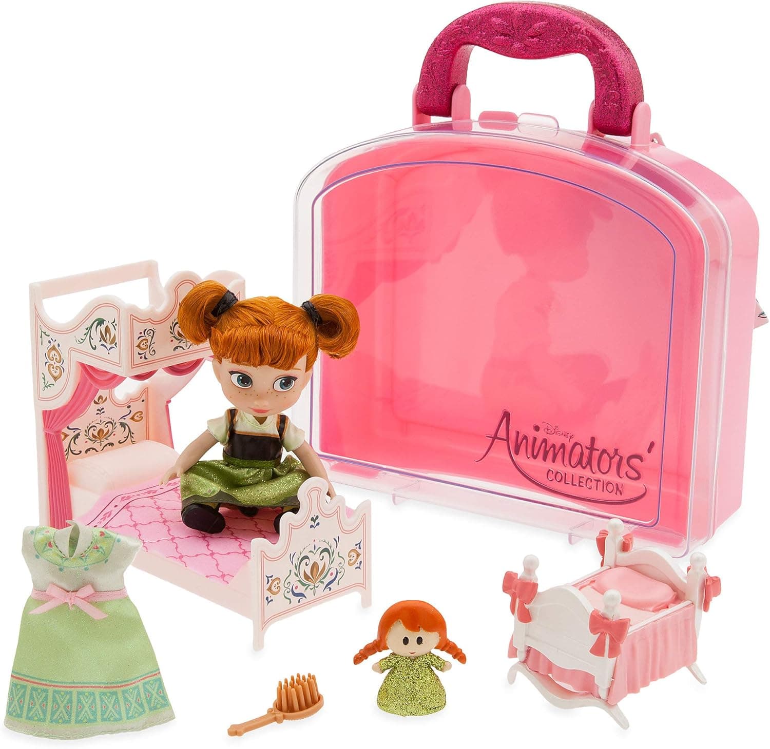 Disney Animators' Collection Anna Mini Doll Play Set