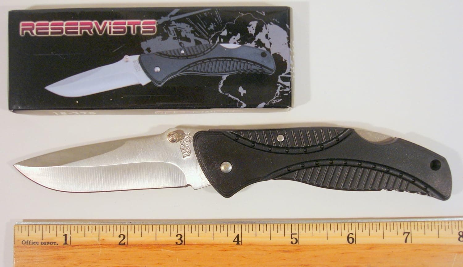 Reservist Black 4 1/2"