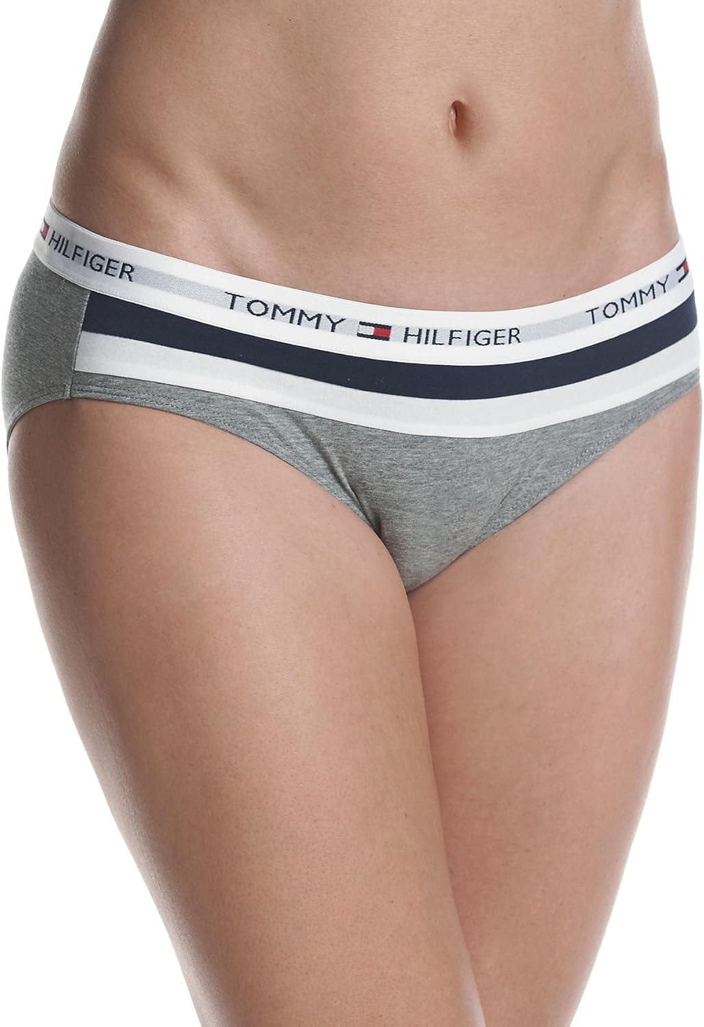 Tommy Hilfiger womens Cotton Logo Bikini Underwear Panty, Multipacks and Singles