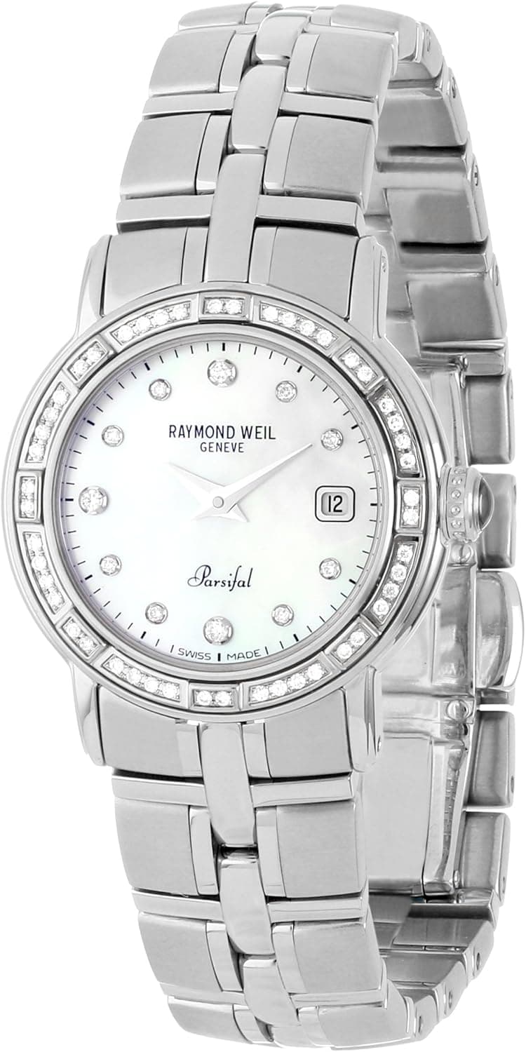 Raymond Weil Women's 9441-STS-97081 Parsifal Mother-of-Pearl Dial Watch