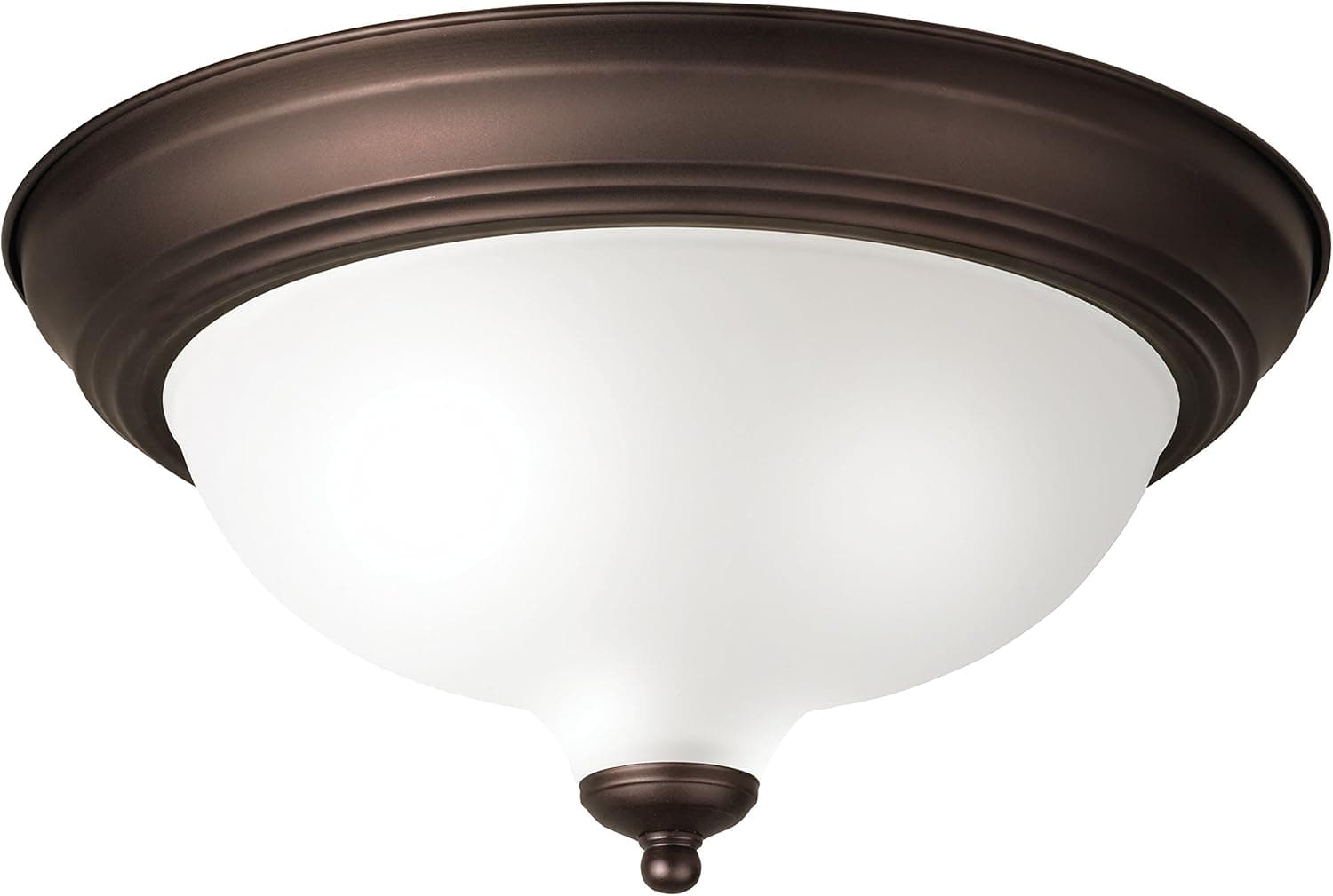 Brinks 7316-113 Hampton Whipped Flushmount Indoor Lighting, 13-Inch, Oil Rubbed Bronze