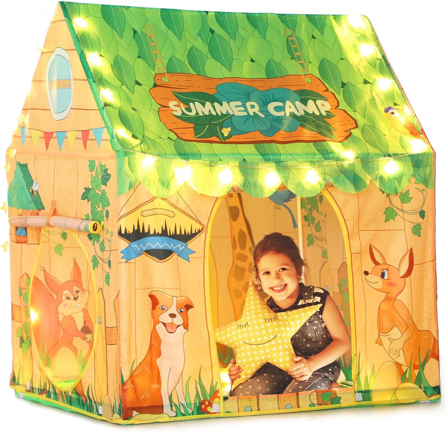 Kids Play Tent for Boys Playhouse for Kids Indoor & Outdoor Toys & Gifts for Boys & Girls Toddler Tent with Portable Carry Bag