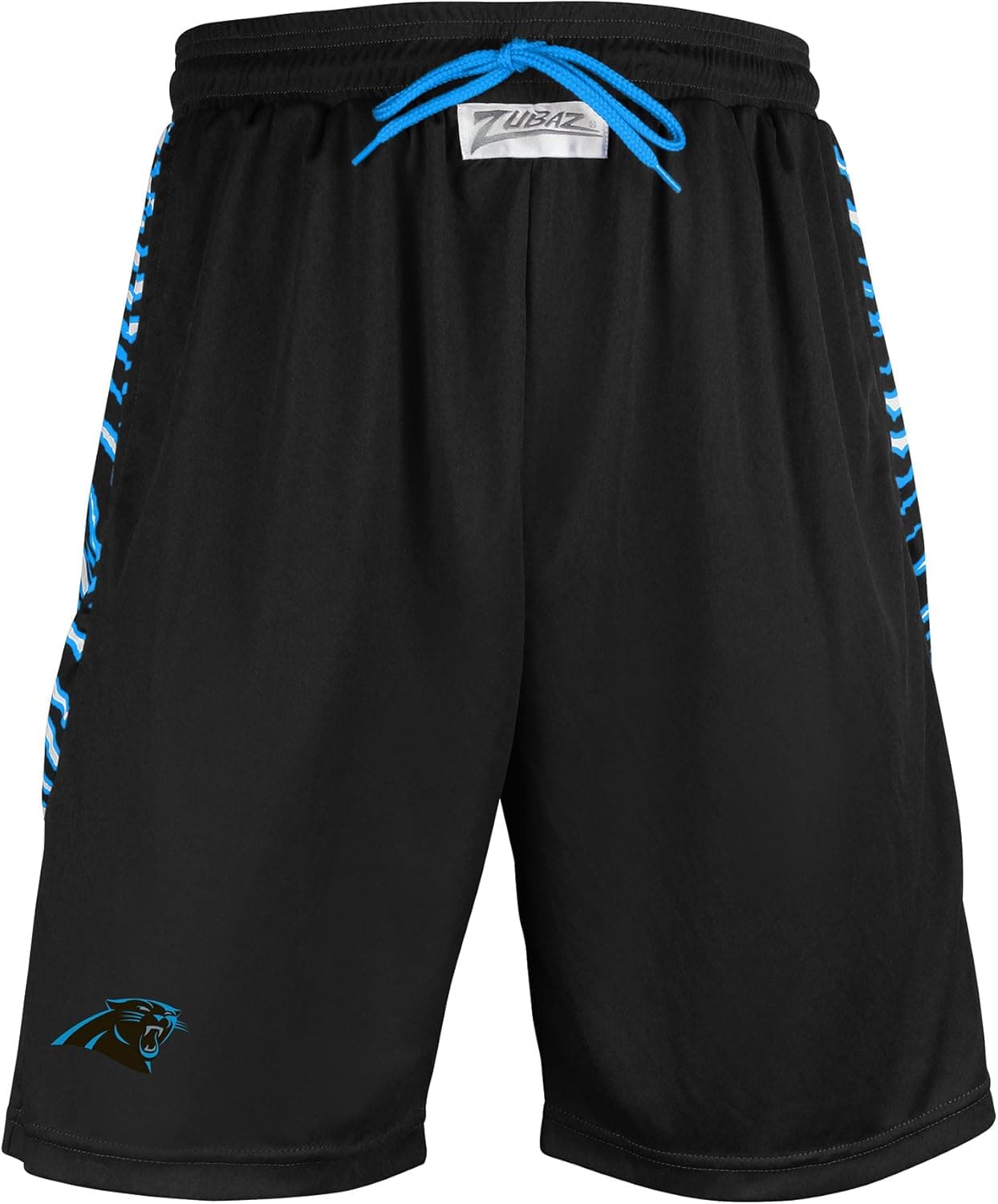 Zubaz NFL Men's Synthetic Solid Zebra Short