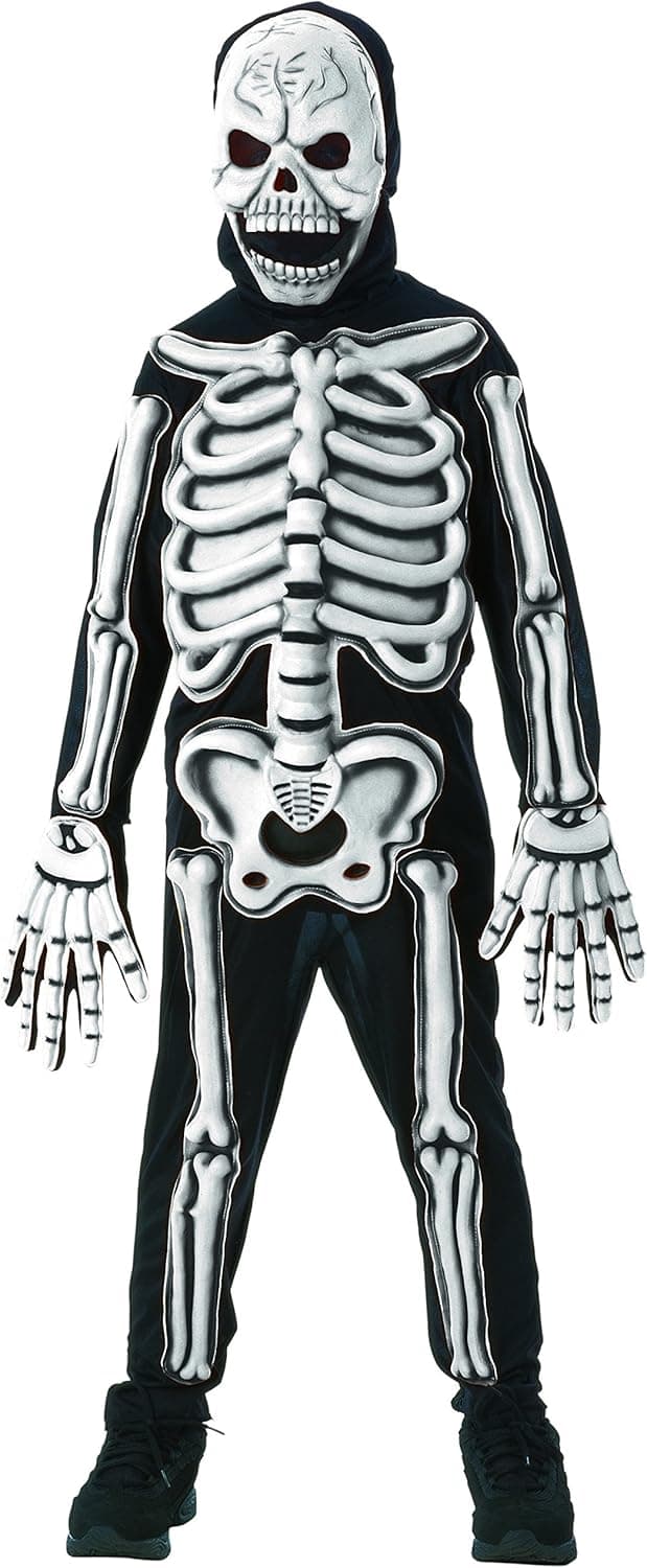Kids 3D Skeleton Halloween Costume