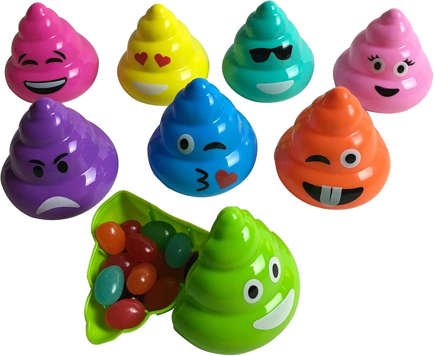 Sudopo Poop Emoji Easter Egg Containers