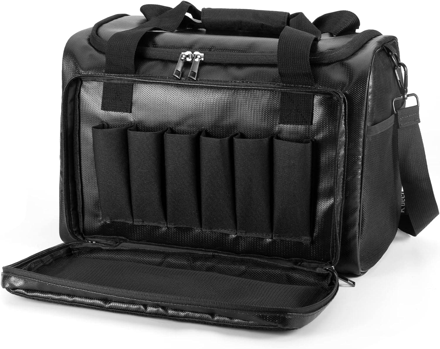 Kueci Gun Bag, Pistol Shooting Range Duffle Bags, Fireproof Gun Bags for Training Travel