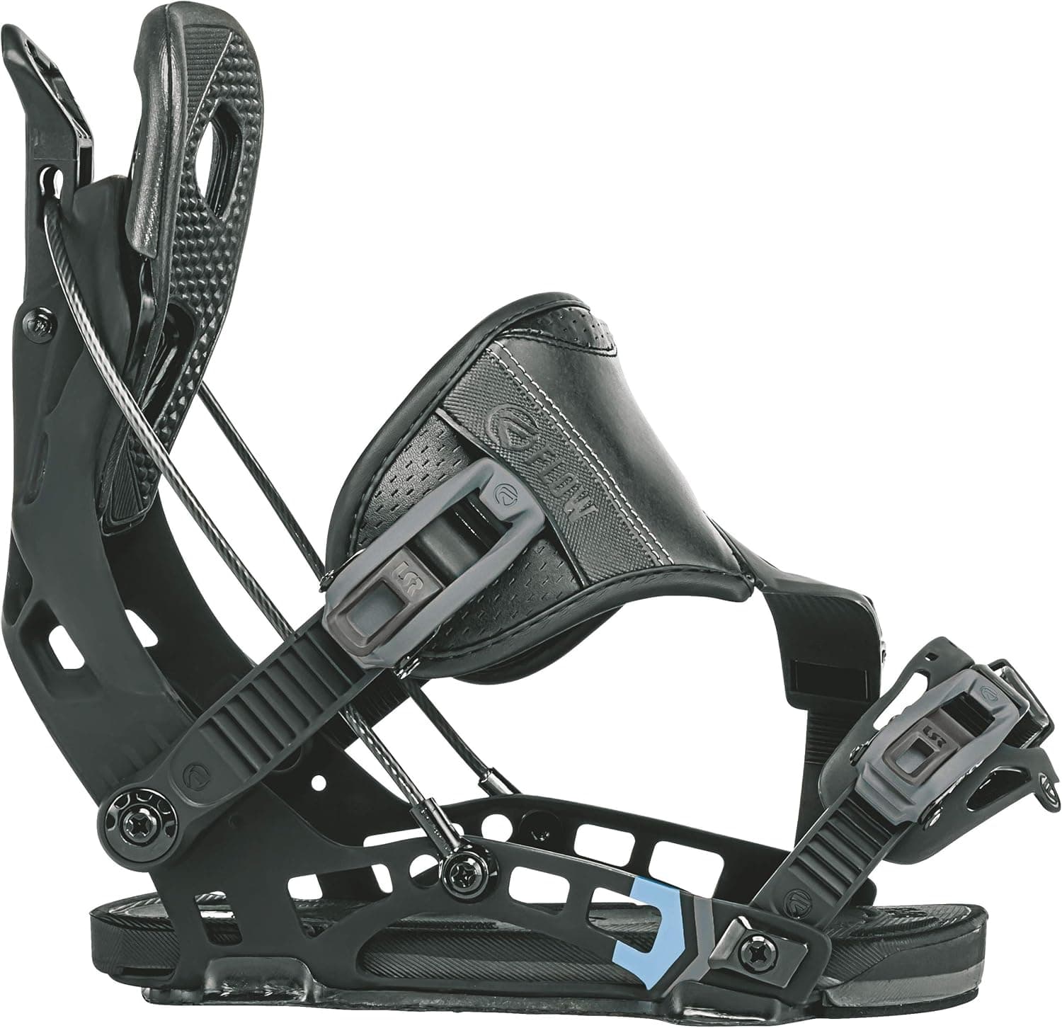 Flow NX2 Hybrid Snowboard Bindings 2018 - Men's Iridium Large
