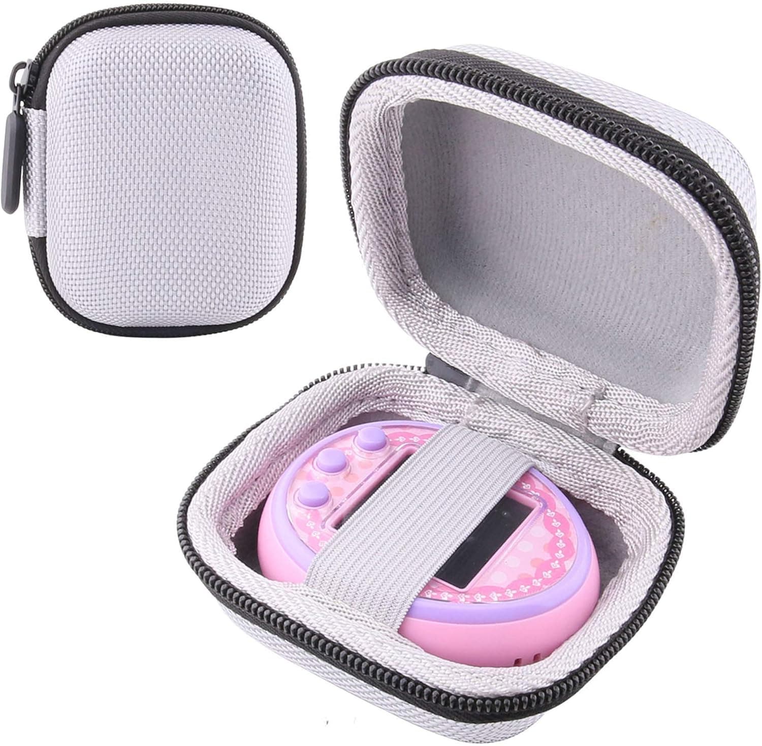 WERJIA Hard Storage Carrying Case for Tamagotchi On Interactive Pet Game (Grey)