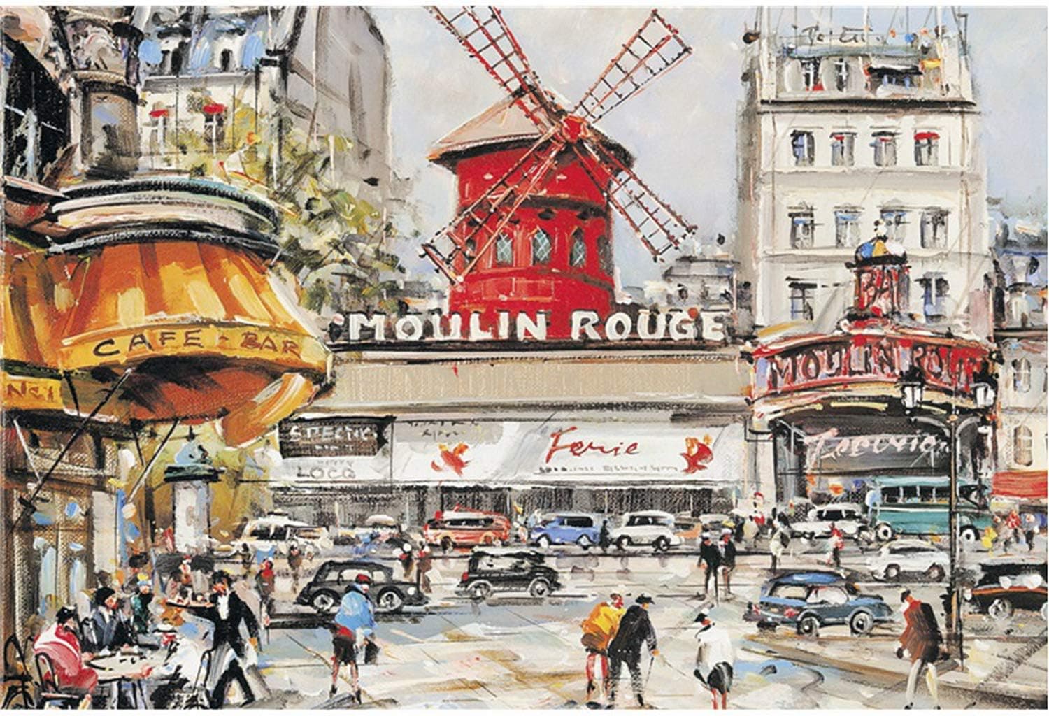 Jigsaw Puzzles 1000 Pieces Puzzles Large Puzzle Vintage Paintings Landscape View Painting Jigsaw Puzzles