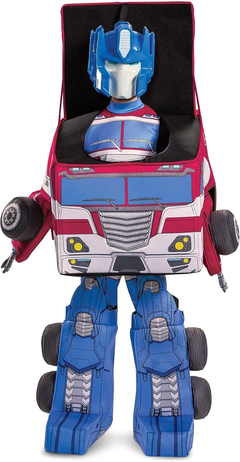Boy's Transformers Converting Optimus Prime Costume