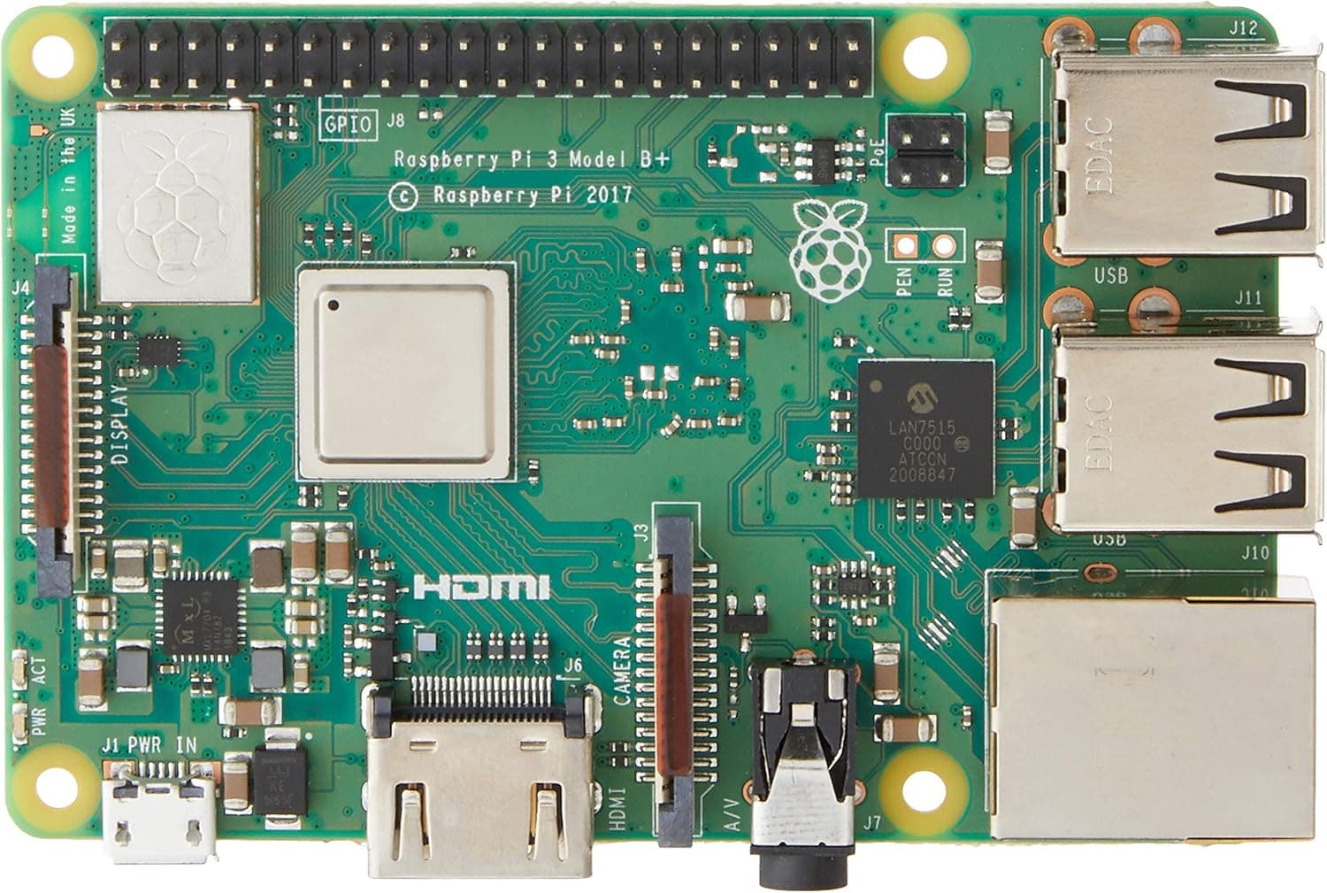 RS Components Raspberry Pi 3 B+ Motherboard